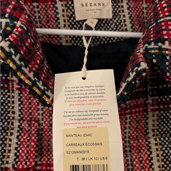 Sezane Izaac Coat - Picture 4 of 4